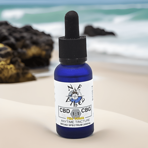 N.E. Vibez - CBD+CBG 1:1 Anytime Tincture - 2000mg