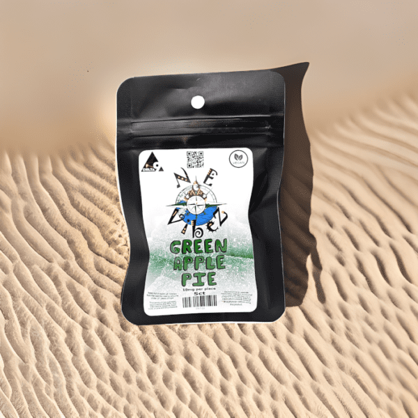 N.E. Vibez - 10mg D9 Green Apple Pie Gummies