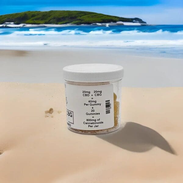 N.E. Vibez - Anytime Gummies 1:1 20mg CBG + 20mg CBD
