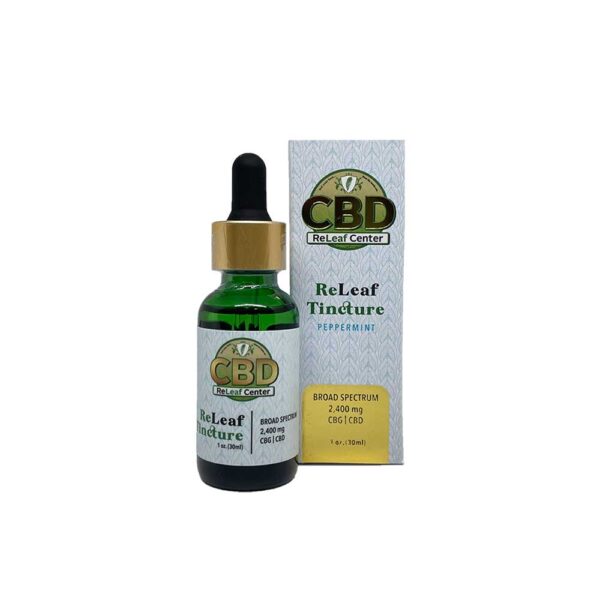 Releaf Tincture Peppermint 2,400mg