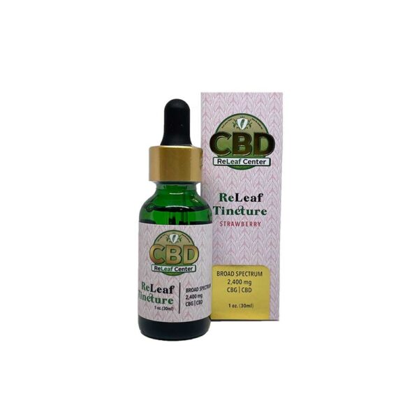 Releaf Tincture Strawberry 2,400mg