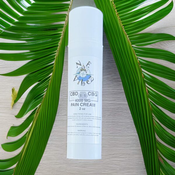 N.E. Vibez CBD + CBG 1:1 Pain Relieving Cream