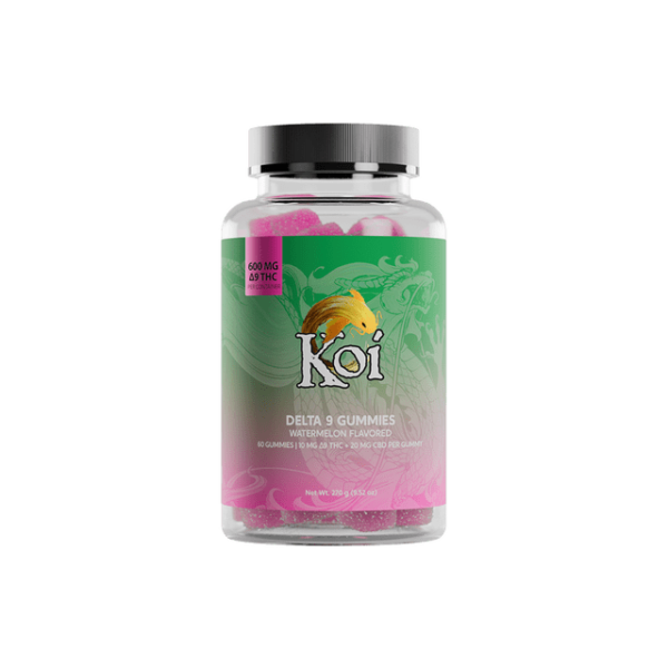 Koi Delta 9 THC Gummies - Watermelon 60 Count
