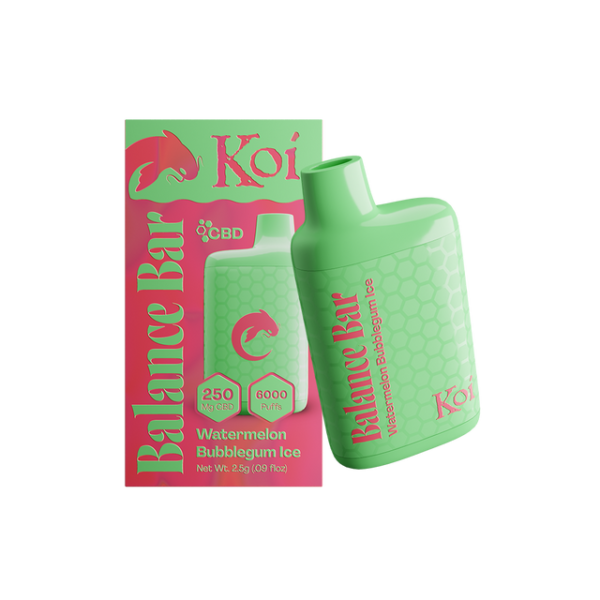 Koi Balance Bar CBD Vape (Watermelon Bubblegum Ice)
