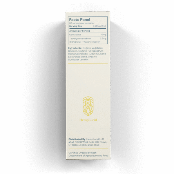 Organic Full-Spectrum Water Soluble CBD