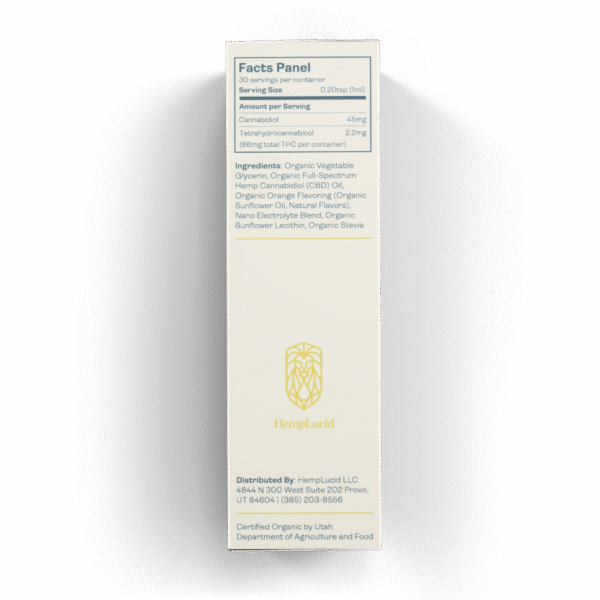 Organic Full-Spectrum Water Soluble CBD