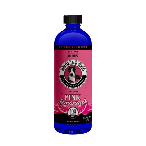 SMOKING DOG THC LEMONADE 100MG (Pink Lemonade)
