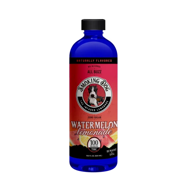 SMOKING DOG THC LEMONADE 100MG (Watermelon Lemonade)