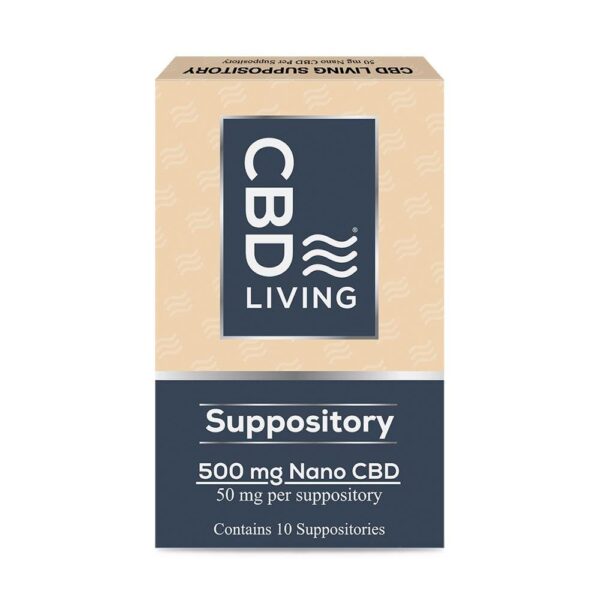 CBD SUPPOSITORIES 500 MG