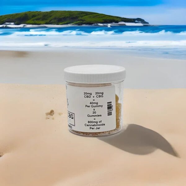 N.E. Vibez - Anytime Gummies 1:1 20mg CBG + 20mg CBD