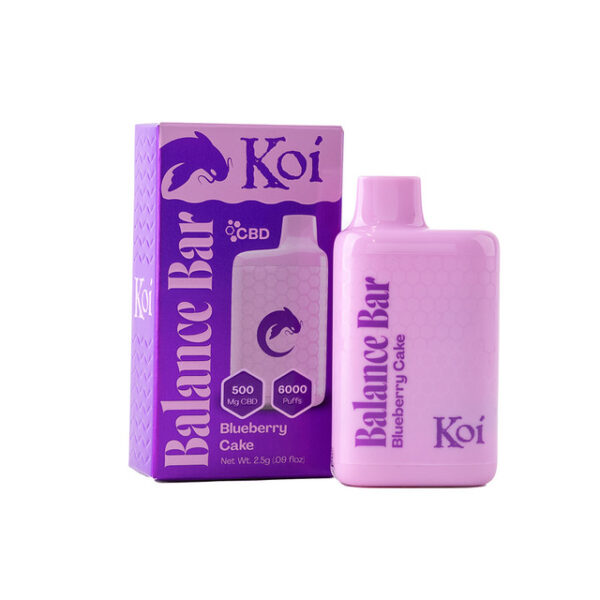 Koi Balance Bar CBD Vape (Blueberry Cake)