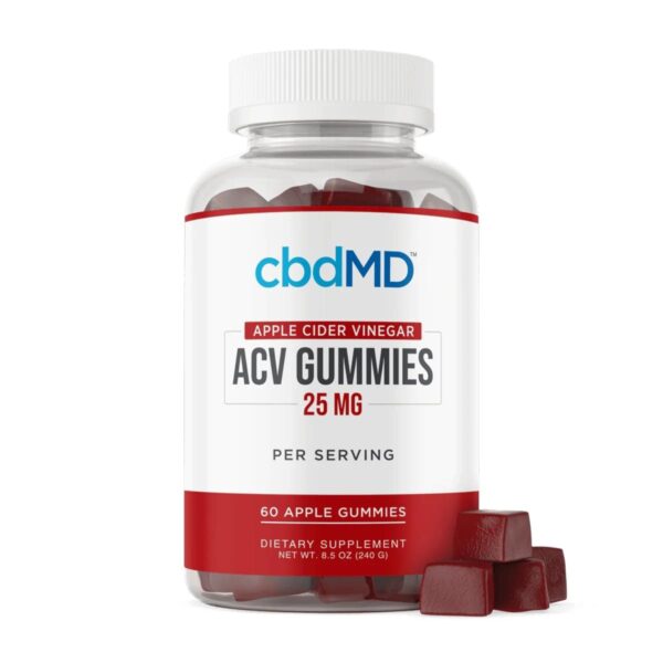 CBD Apple Cider Vinegar Gummies - 60 Count 750mg