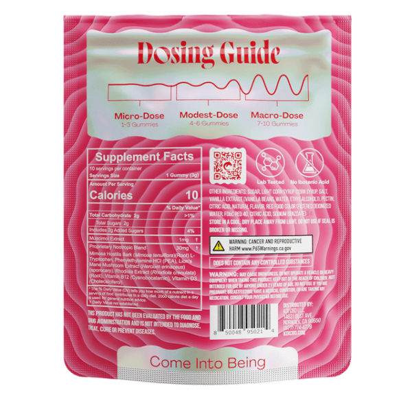 MusciMind Gummies - Strawberry Cotton Candy