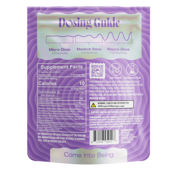 MusciMind Gummies - Grape Lemonade