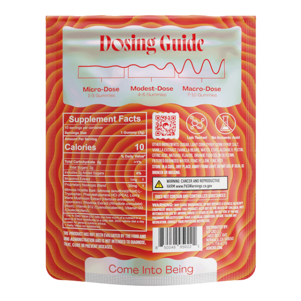 MusciMind Gummies - Peach Razz