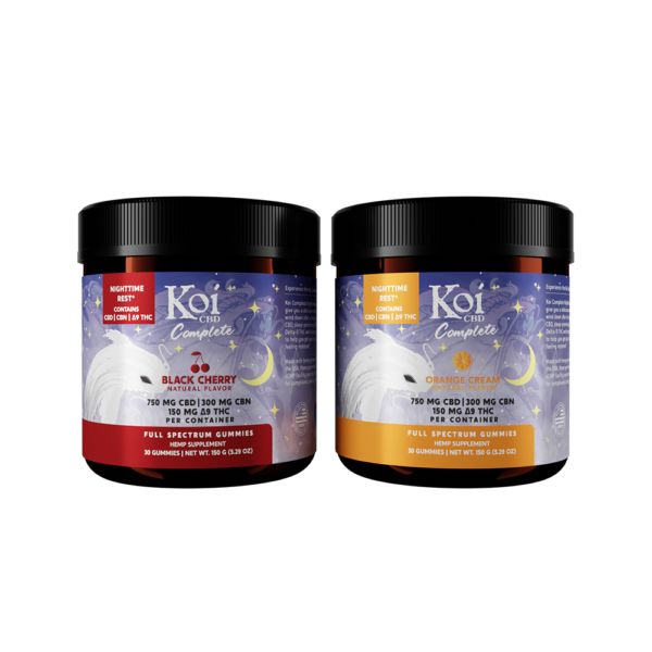 Koi Complete Full Spectrum CBD Gummies | Nighttime Rest