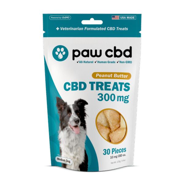 Paw CBD - Pet CBD Oil Treats for Dogs - 300 MG - 30 COUNT